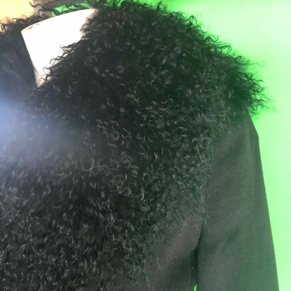 Mallia Black Angora & Lambswool Jacket - Picture 3 of 9